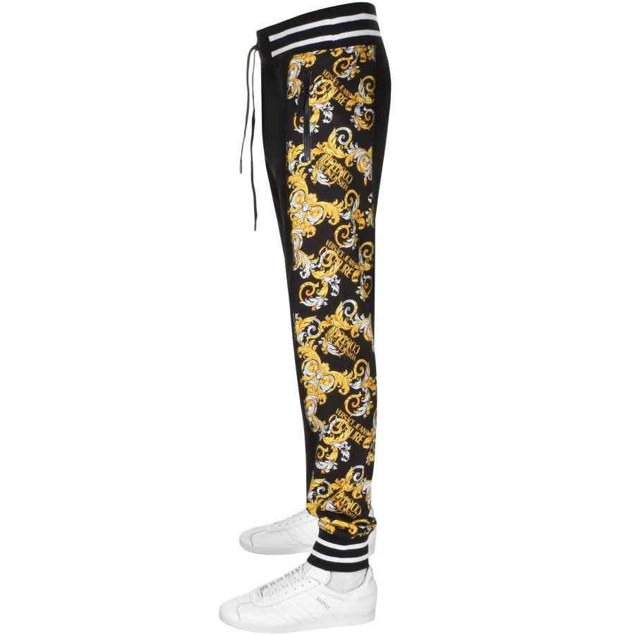 Alternative Image for ProductVersace Jeans Logo Jogging Bottoms Black3